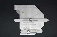 Bevel Angle Welding Inspection Gauges , Precision Gauge Measurement Tool