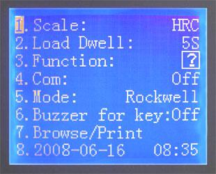 Tall Frame Digital Rockwell Hardness Tester RH-450H