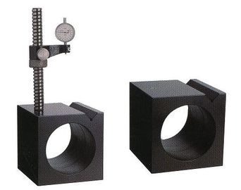 Granite Block for checking perpendicularity and parallelism , V groove for cylinder