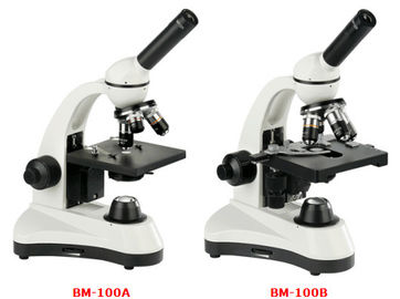 China Monocular Biological Microscope Achromatic Objectives Wide Field Eyepieces factory