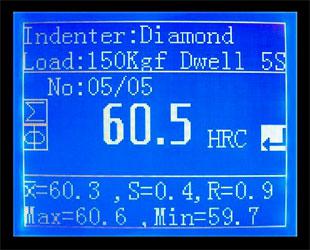Tall Frame Digital Rockwell Hardness Tester RH-450H