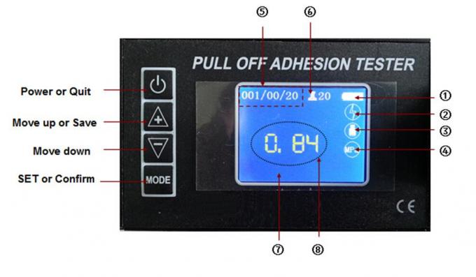 KT-130 digital pull-off adhesion tester adhesion tester pull off adhesion tester