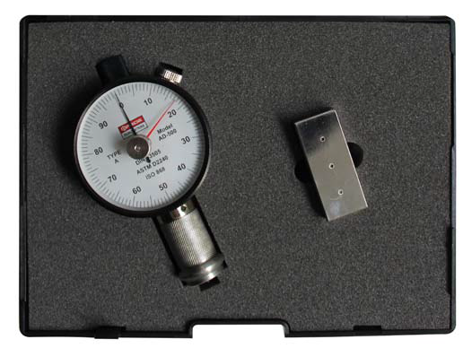 0 - 100 Points Shore Durometer Type A Shore Hardness Tester For Silicone Rubber